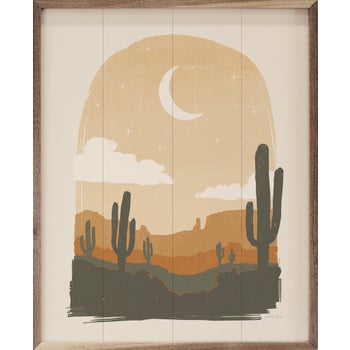 Warm Desert II Moon By Janelle Penner